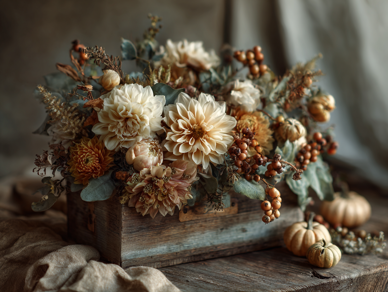 lilia autumn floral arrangement with dahlias berries small pu 44e3969d 109f 480e ad25 a8ecf4cbb461 3