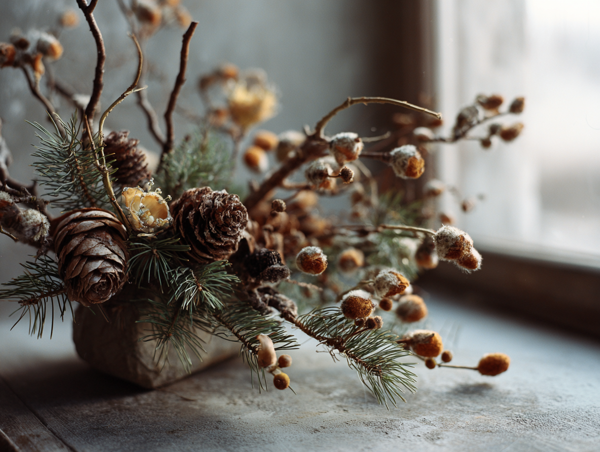 lilia winter arrangement with pine branches cones and berries 756d4a30 a203 420b 9c72 894a3a04ef21 2